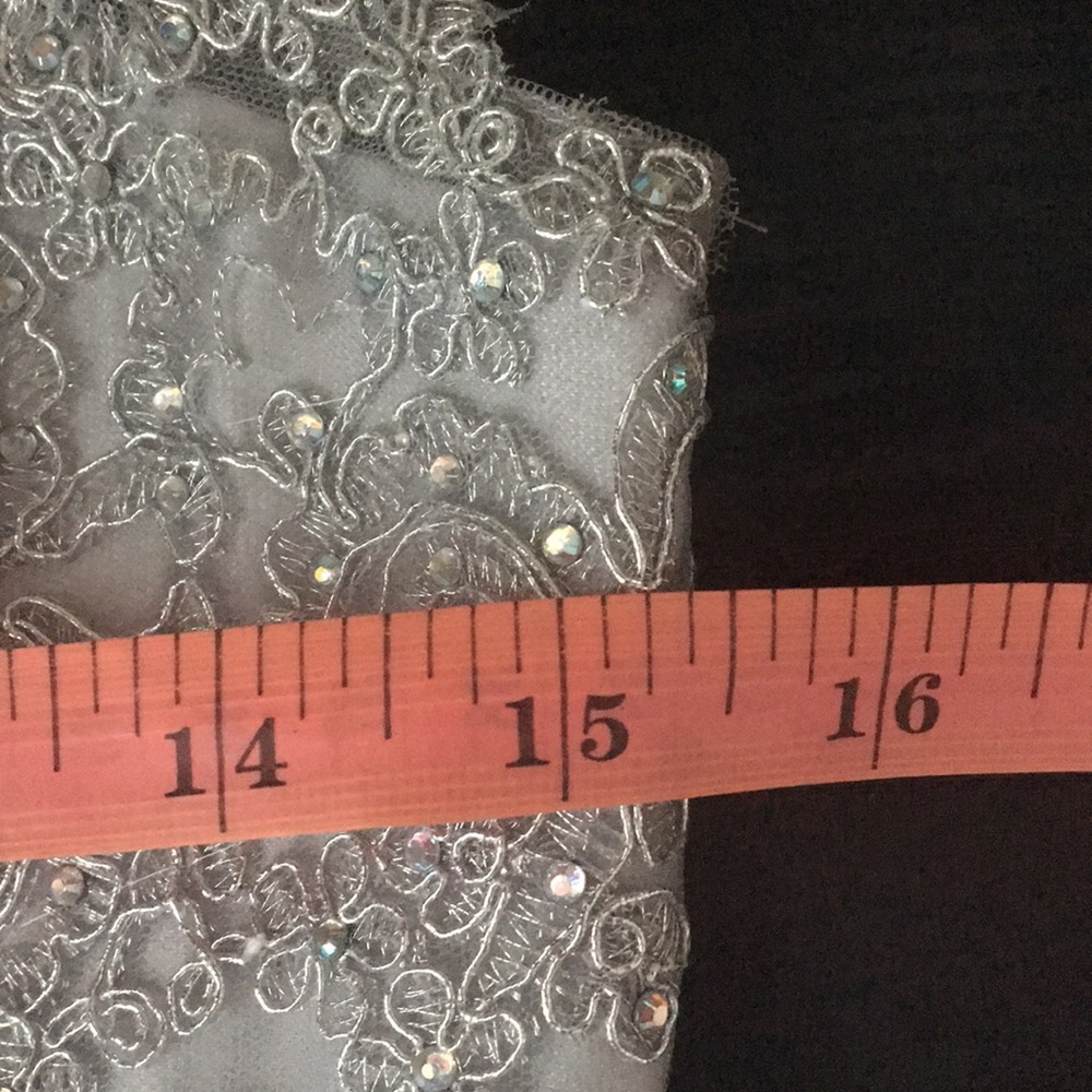 Silver Party Dress - Picture 11 of 11